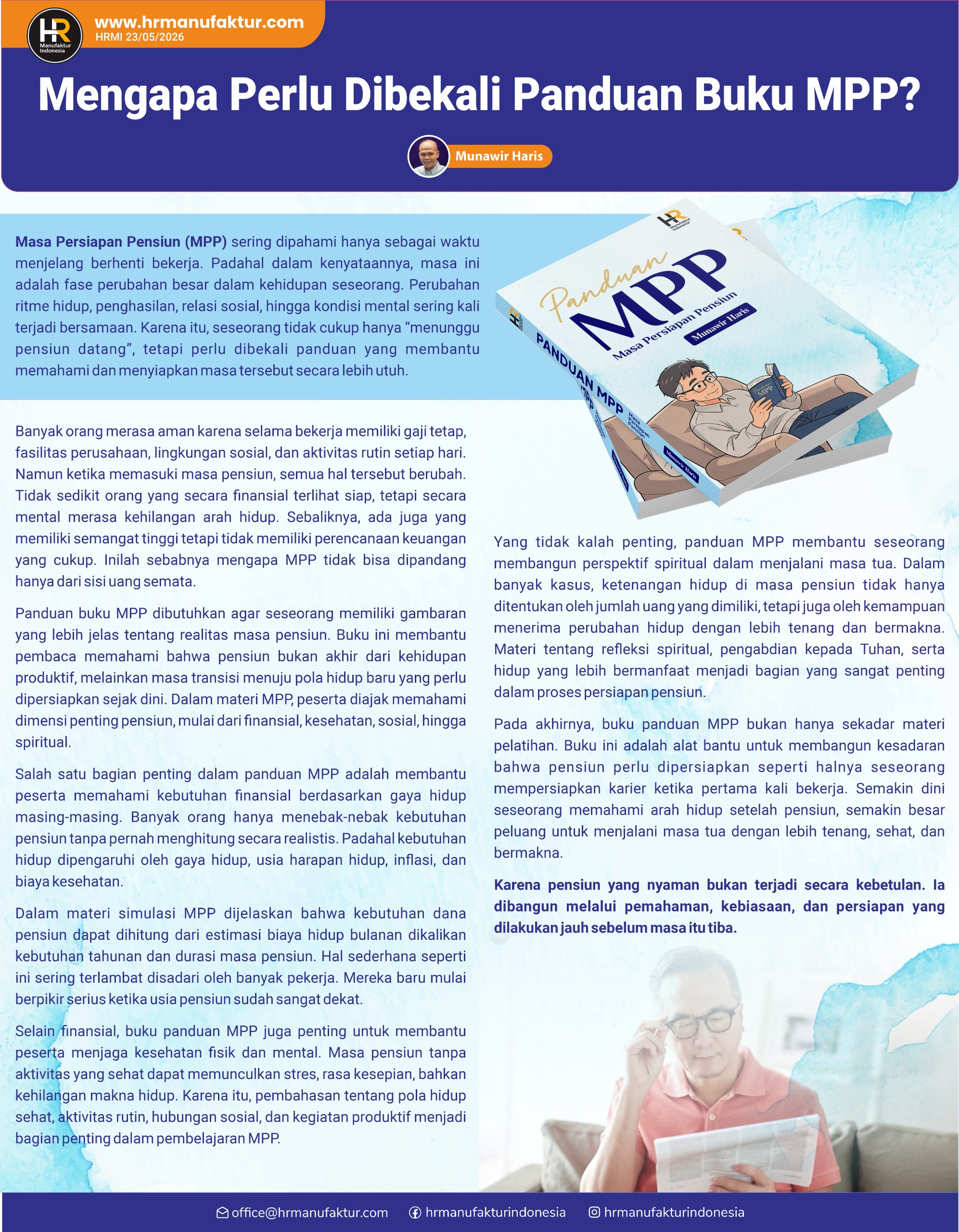 Mengapa Perlu Dibekali Panduan Buku MPP?