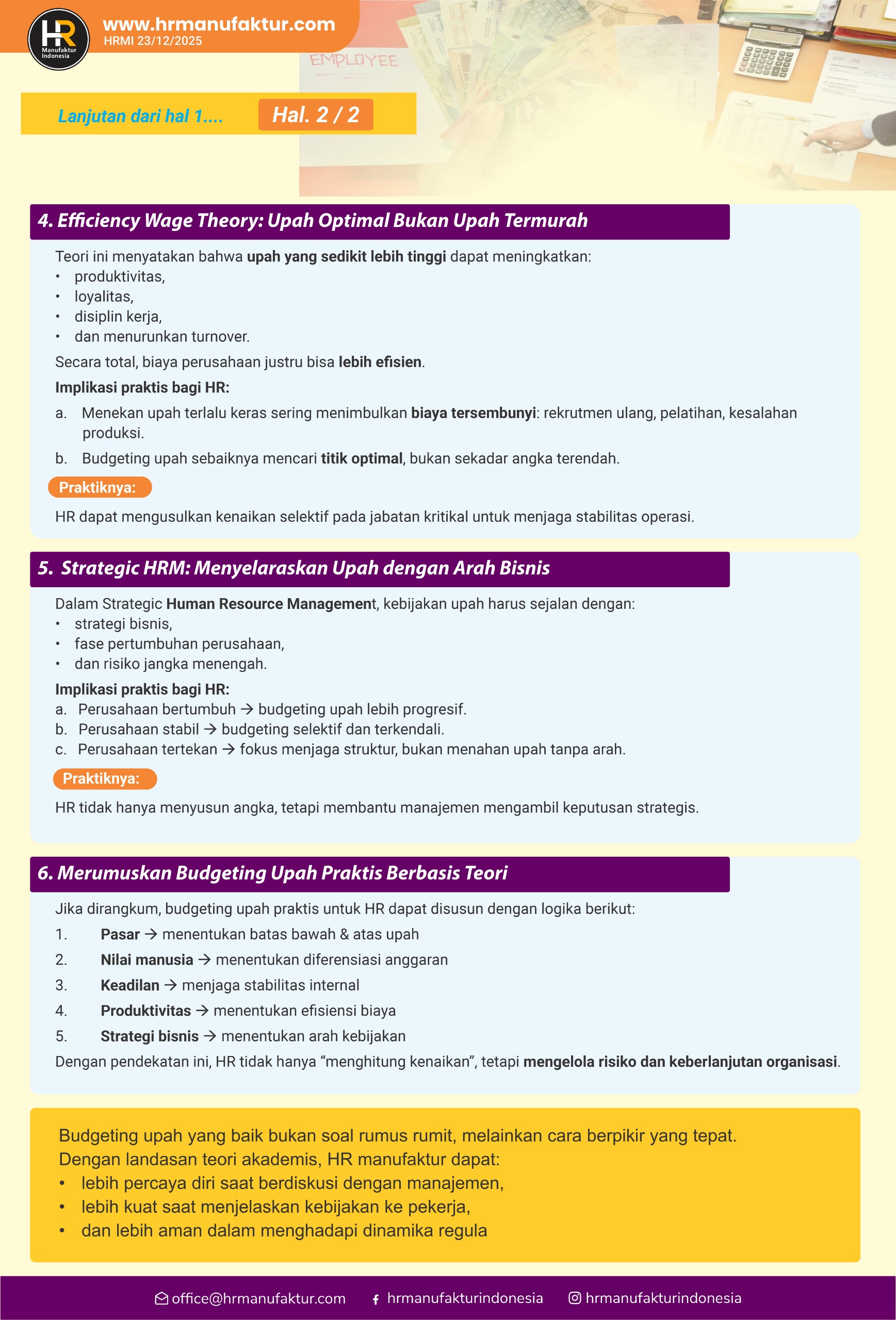 Budgeting Upah 2