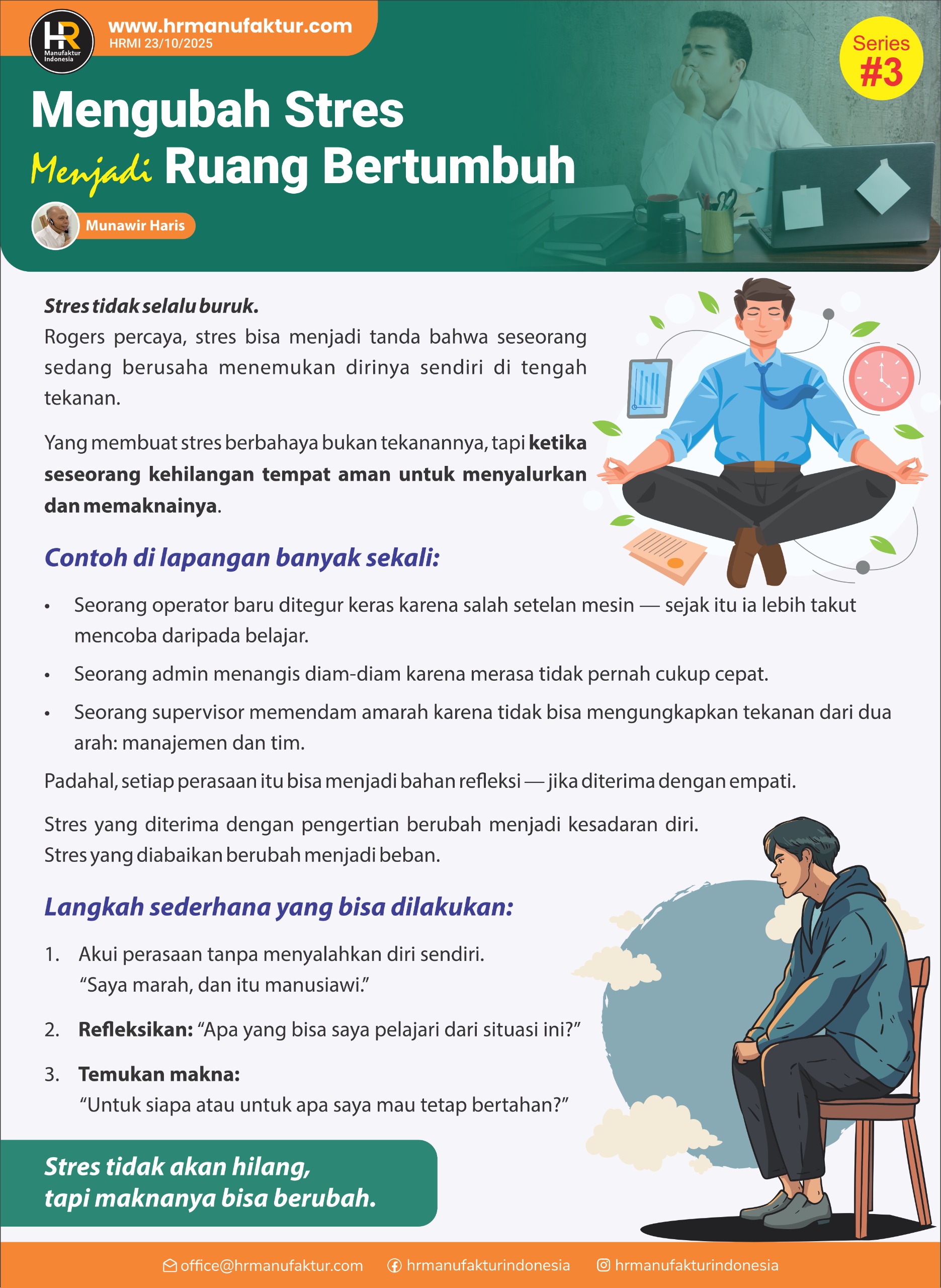 Mengubah Stres Menjadi Ruang Bertumbuh