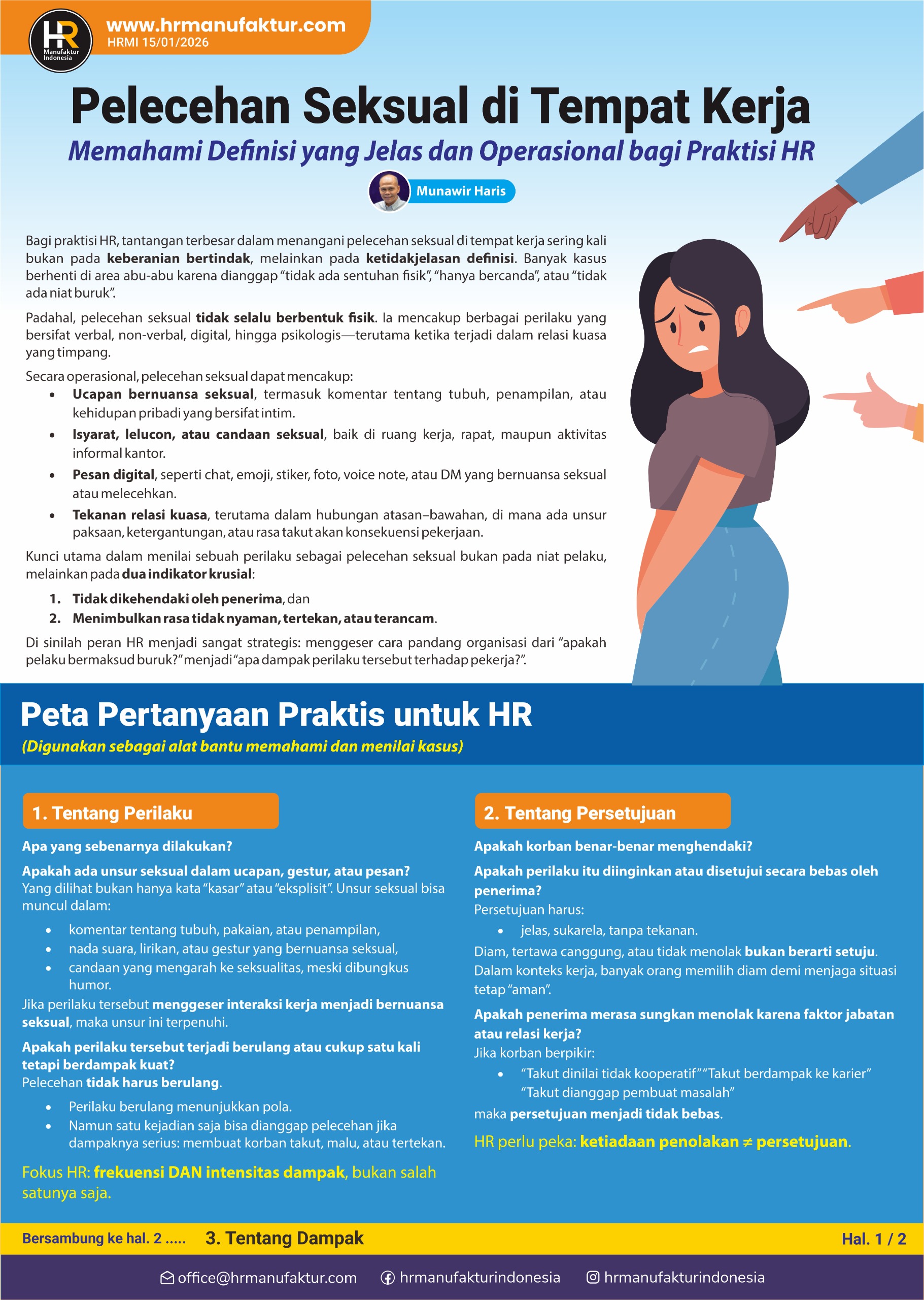 Pelecehan Seksual di Tempat Kerja 1